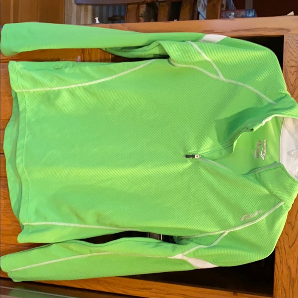 Half zip running top